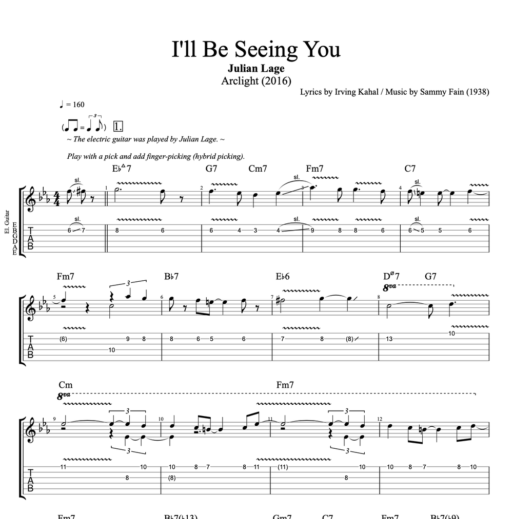 I'll Be Seeing You